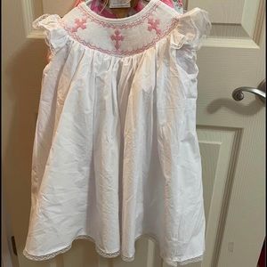 Smocked Cross dress 12 months